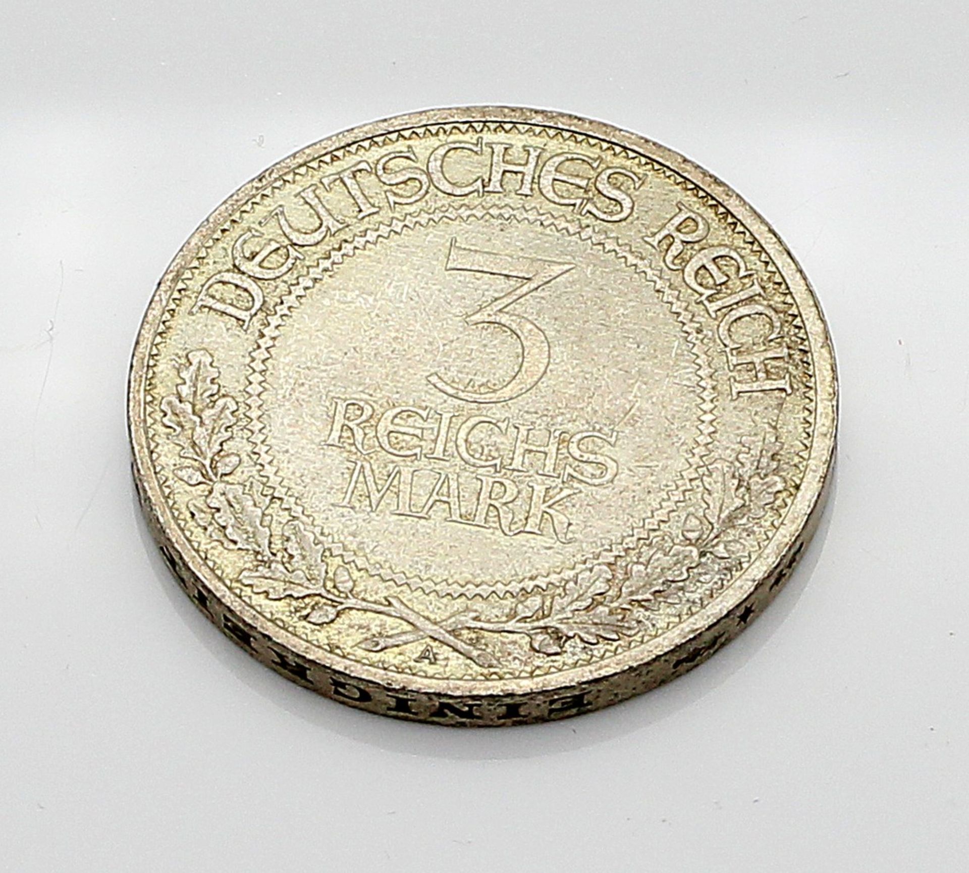 Weimarer Republik, 3 Reichsmark 700 Jahre Reichsfreiheit Lübeck, 1926. ss-vz. - Bild 2 aus 2