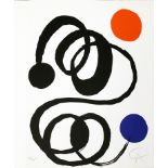 Calder, Alexander (1898 Lawnton - New York 1976) "Enfoncez le mot...". Blatt aus "Homm
