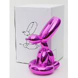 Koons, Jeff (geb. 1955 York, Pennsylvania), nach Skulptur "Ballon Rabbit (Pink)". Pink