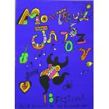 de Saint Phalle, Nikki (1930 Neuilly-sur-Seine - San Diego 2002) "Montreux Jazz Festiv