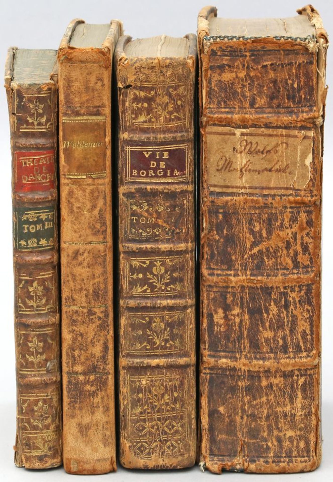 4 Bücher (17./18. Jh.): "La Vie de S. Francois" (1691), "Oeuvres Melees" (1751), "Wol