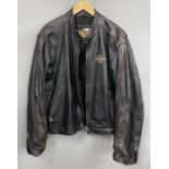 Motorradjacke "Harley Davidson".