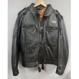 Motorradjacke "Harley Davidson" mit Unterweste.