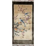 China, Seide, ca. 154x 76 cm.