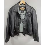 Motorradjacke "Harley Davidson".