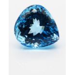 Blauer Topas, ca. 26,04 ct.