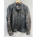 Motorradjacke "Harley Davidson".