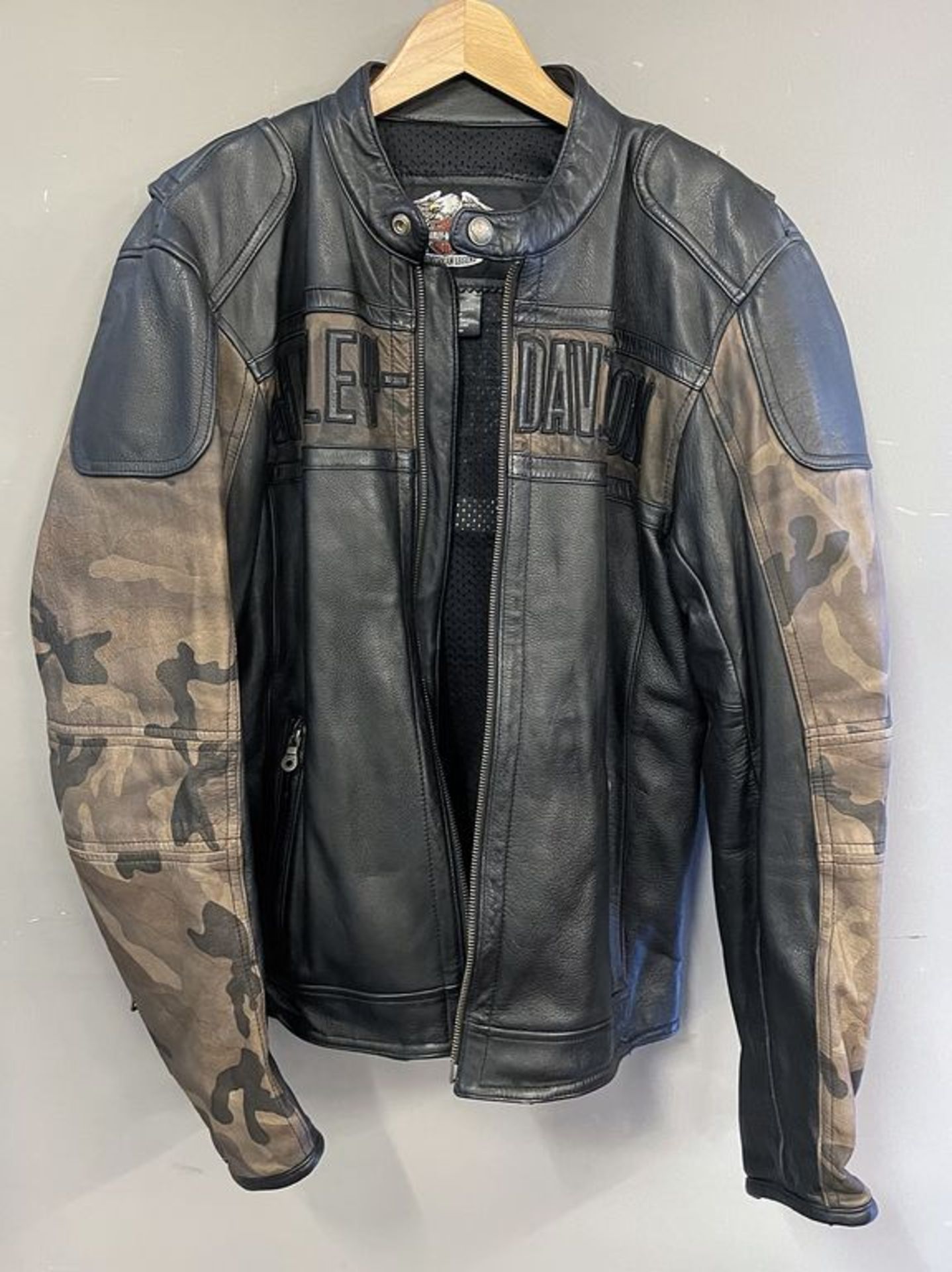 Motorradjacke "Harley Davidson".