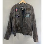 Motorradjacke "Harley Davidson".