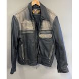 Motorradjacke "Harley Davidson".