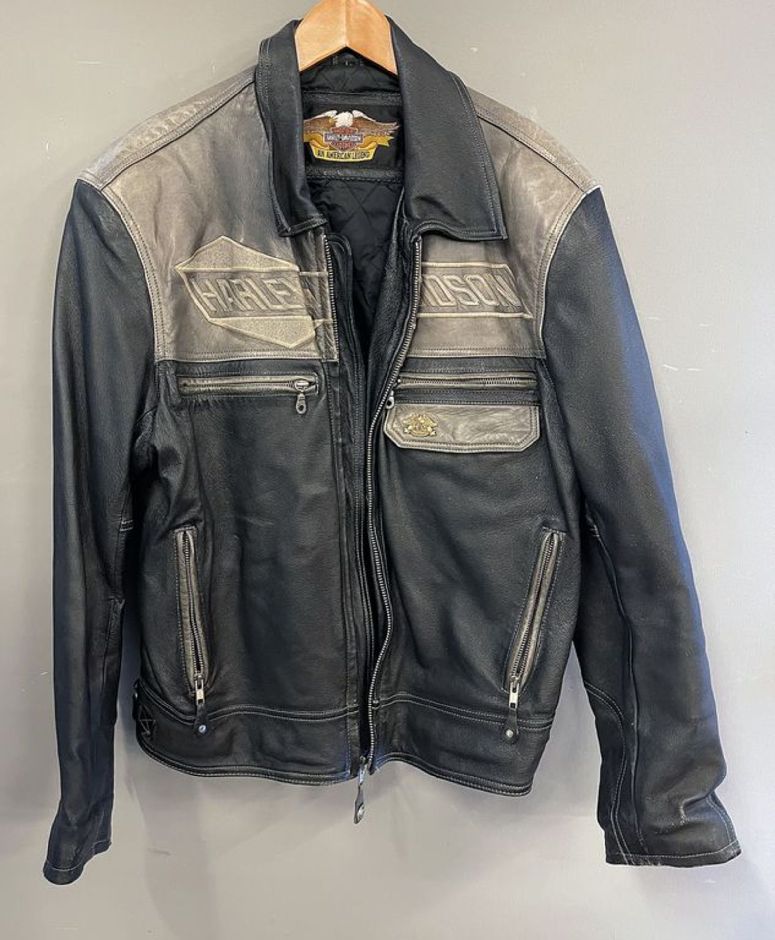 Motorradjacke "Harley Davidson".