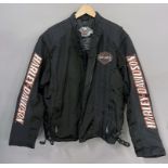 Motorradjacke "Harley Davidson".