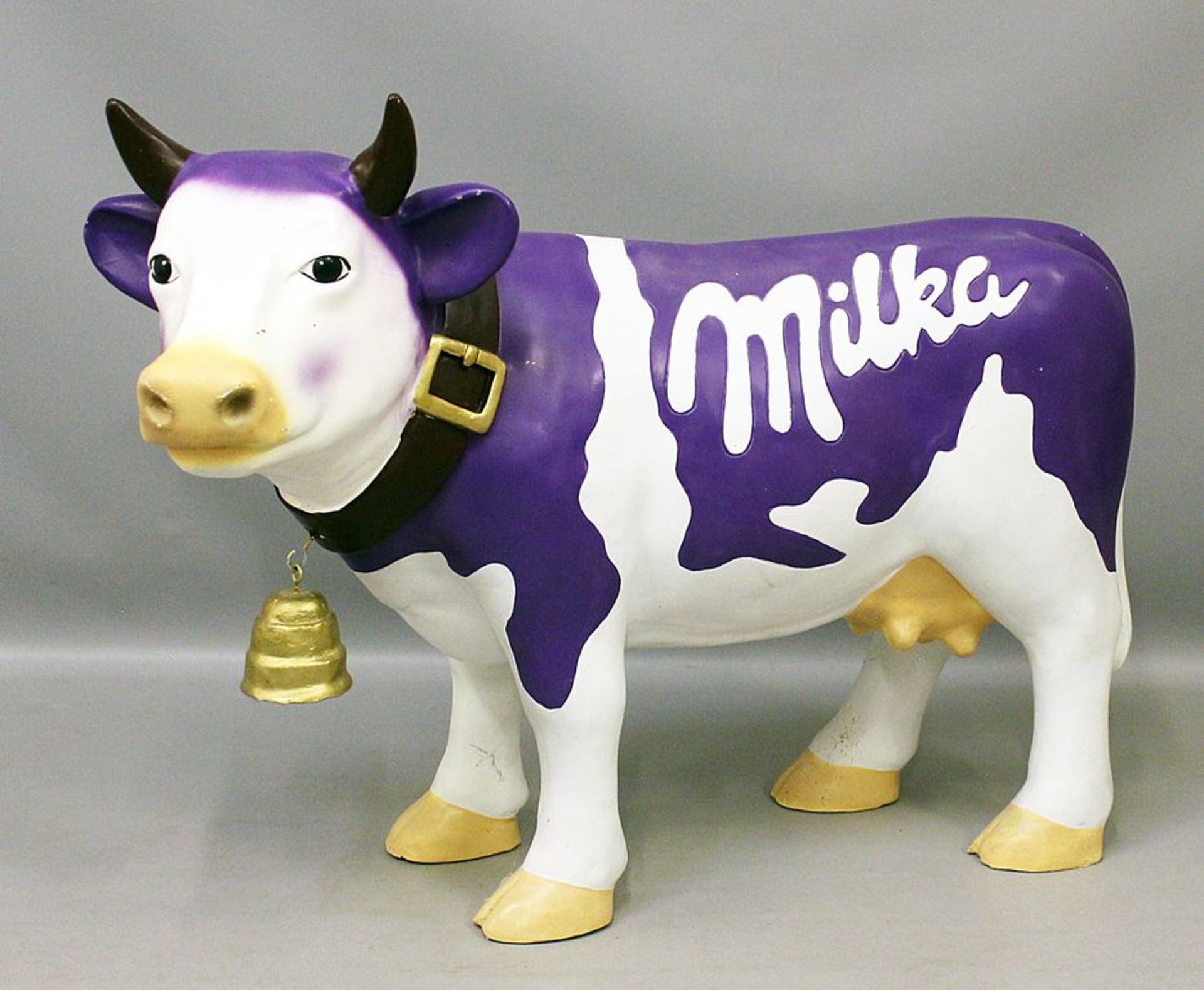 Große Skulptur "Milka".