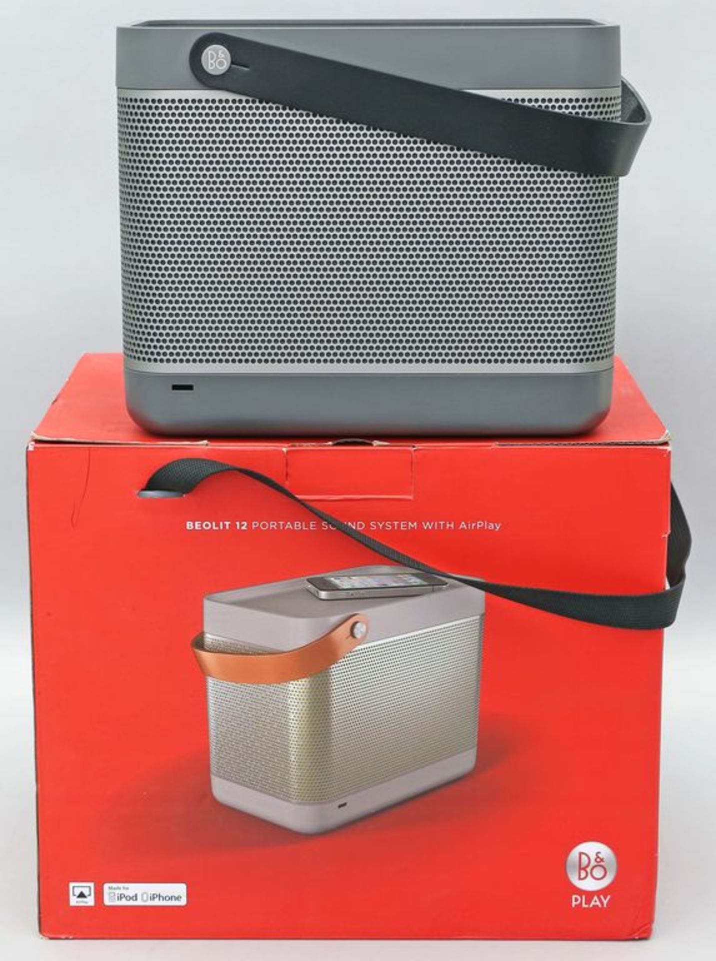 Portable Soundsystem "BEOLIT 12", Bang & Olufsen.