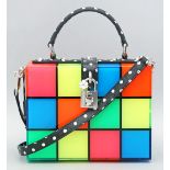 Seltene Tasche "Box Dance Floor Light Up", Dolce & Gabbana,