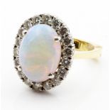 Opal-Brillantring.