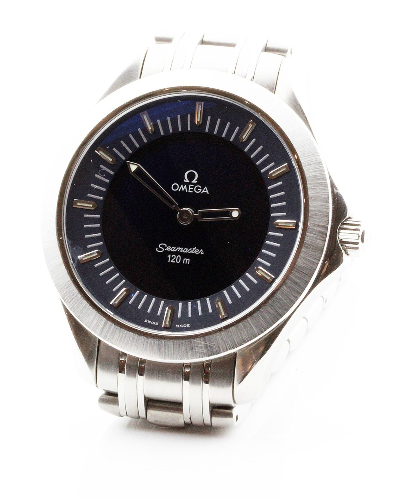 Herrenarmbanduhr "OMEGA Seamaster".