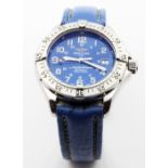 Herrenarmbanduhr "Breitling Superocean".