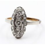 Art Deco-Diamantring.