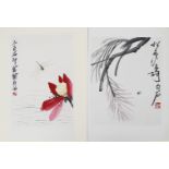 Qi Baishi, das ist Chi Pai-Shih (1863 Hsiang-tou-t`ang - 1957 Beijing), nach