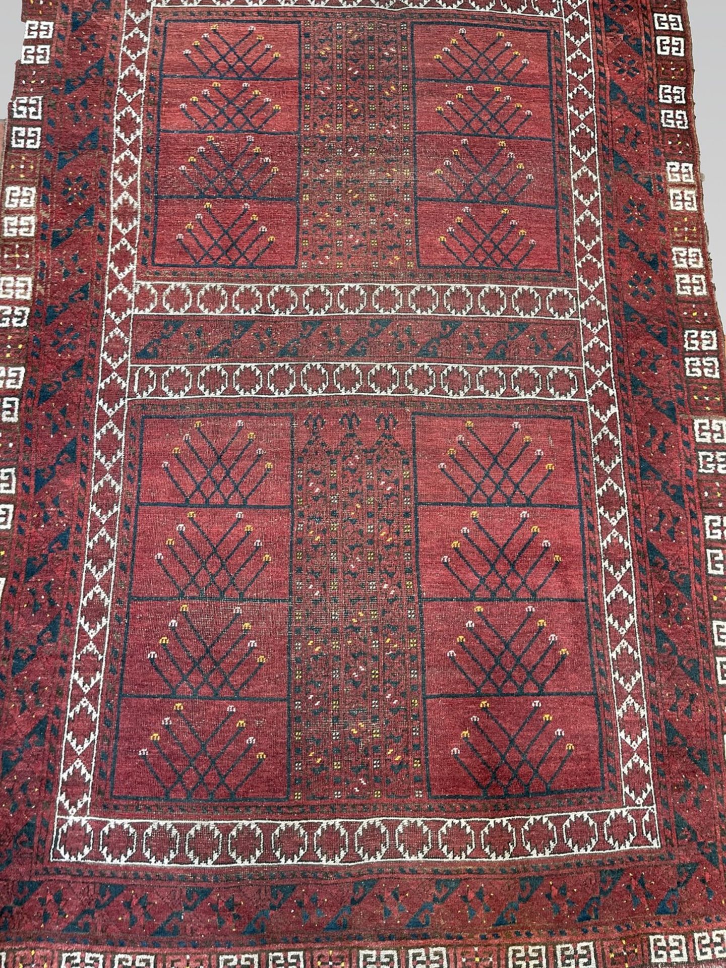 Afghan, ca. 218x 148 cm.