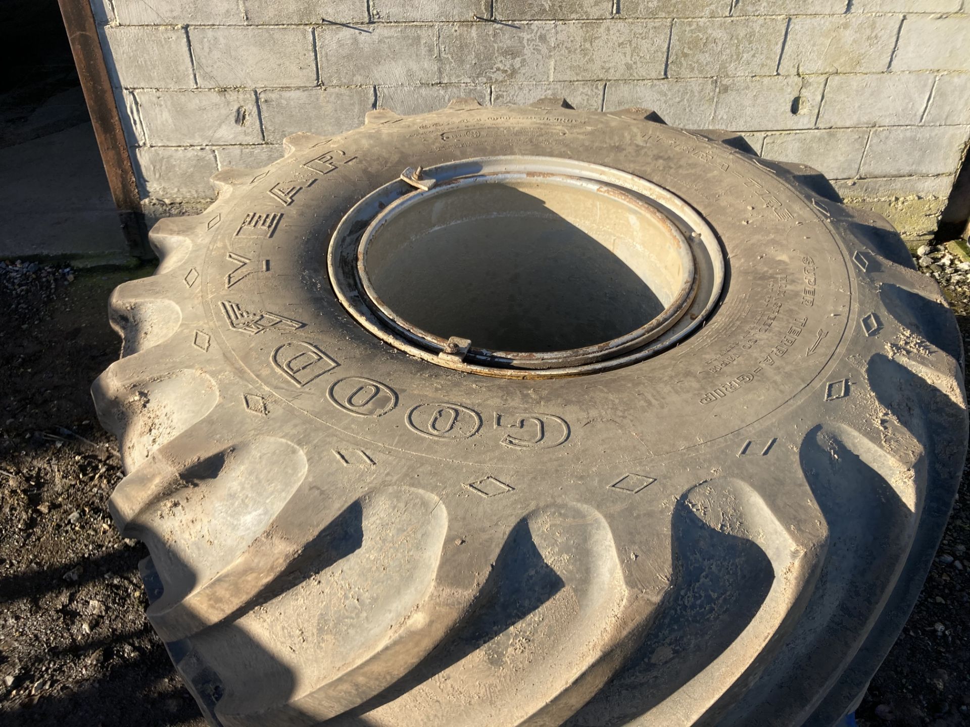 Pair of 66 x 43.00 - 25 NHS Terra Tyres - Image 2 of 2