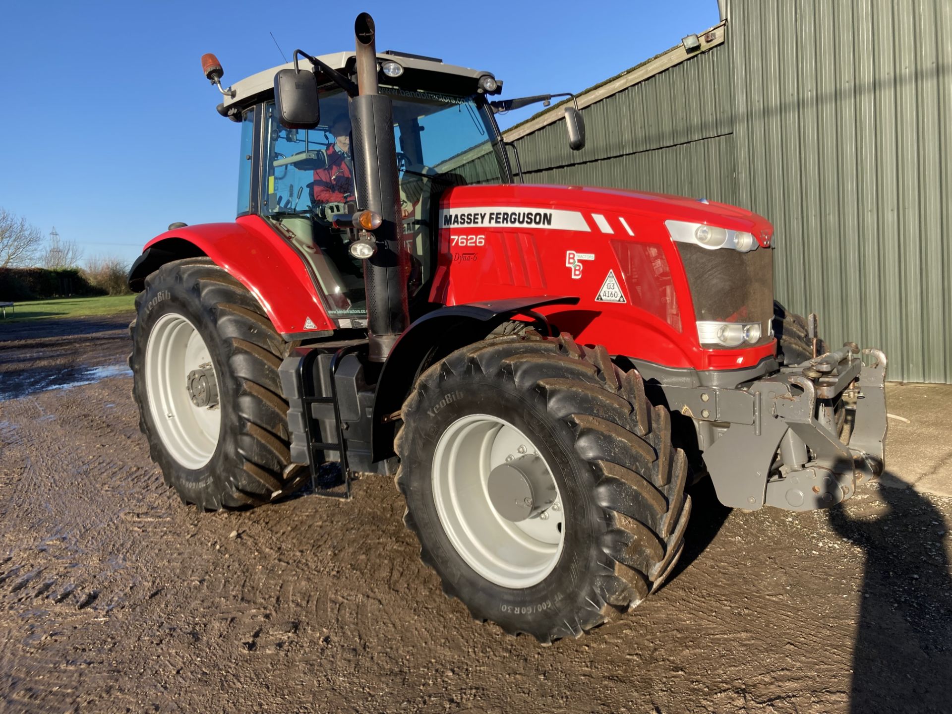 2014 Massey Ferguson 7626 Dyna-6 four wh - Image 12 of 16