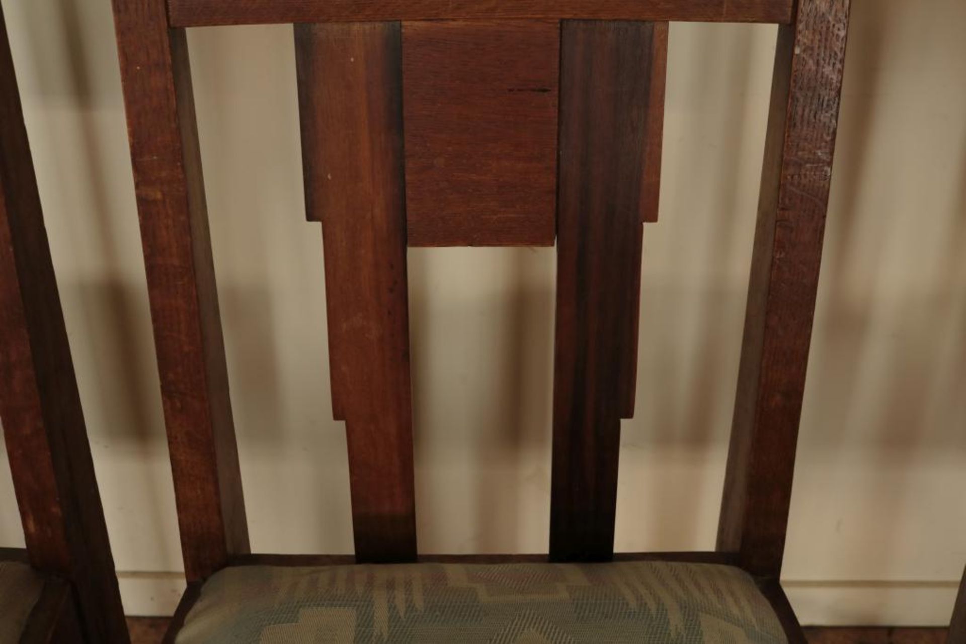 Serie van 4 Art Deco stoelen - Image 2 of 3