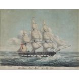 Onbekend, 1839, scheepsportret