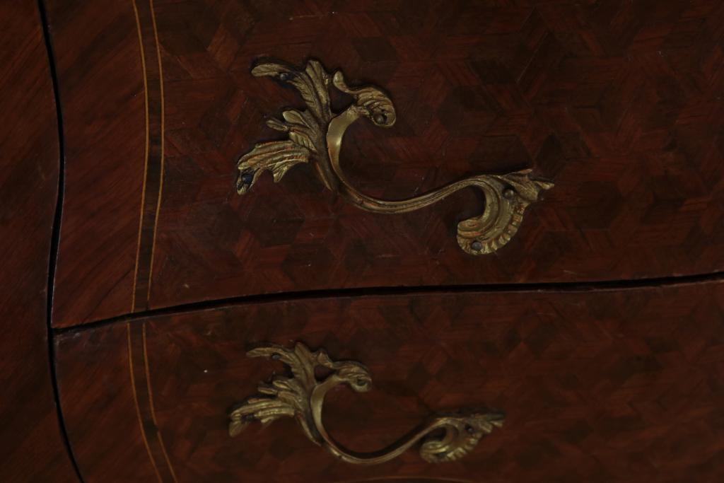Noten Louis XV-stijl commode - Image 2 of 4