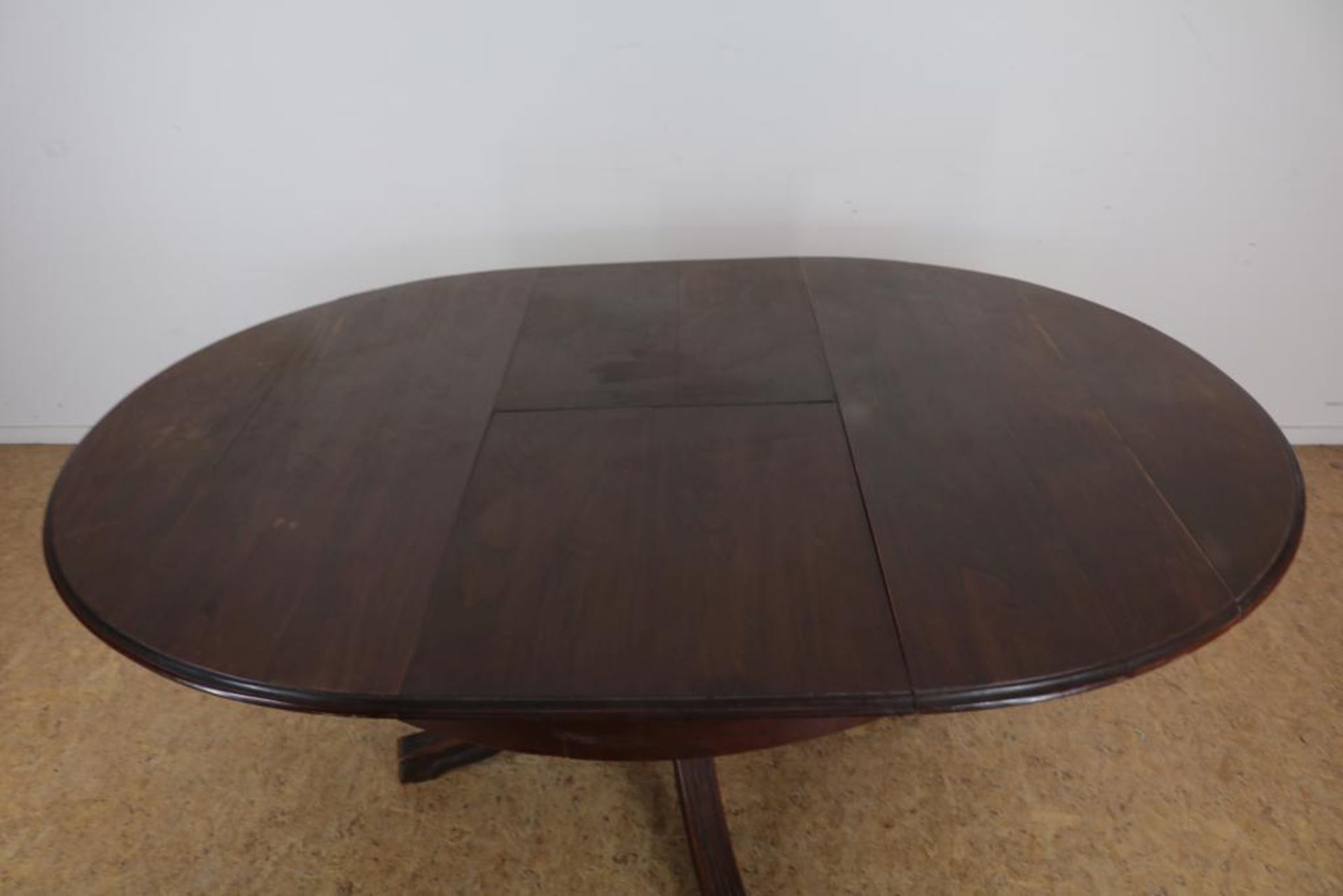 Eiken coulissentafel met tussenblad - Bild 2 aus 3