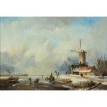 Mesker, J.G. Winterlandschap