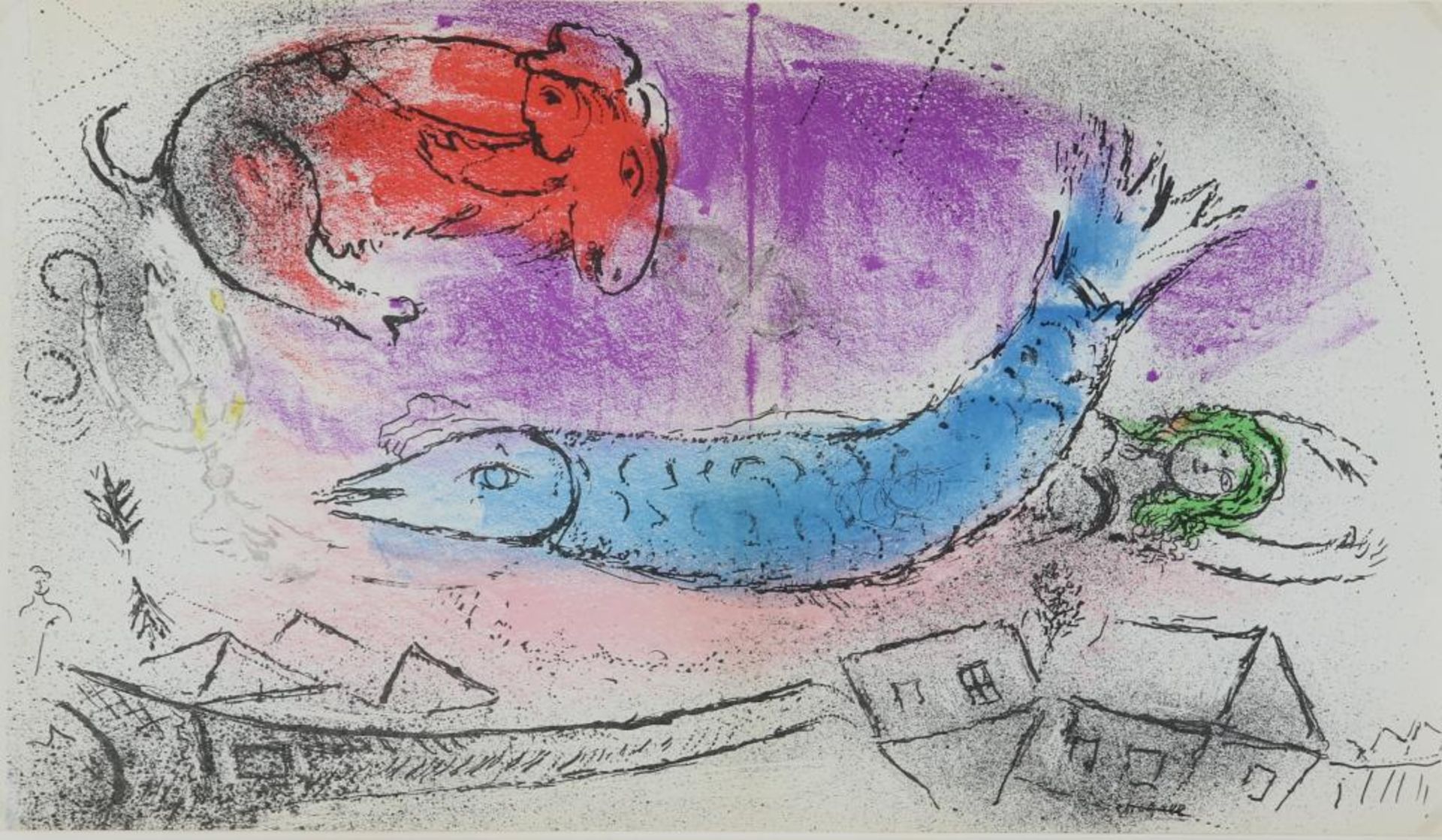 Chagall, Marc. Lassaigne, litho