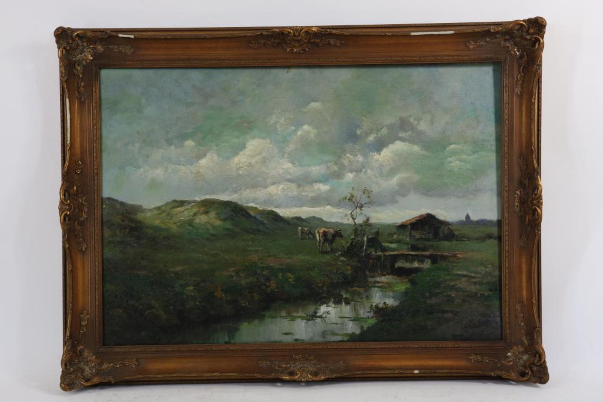 Terlouw, Cornelis. Koeien in landschap - Image 3 of 4