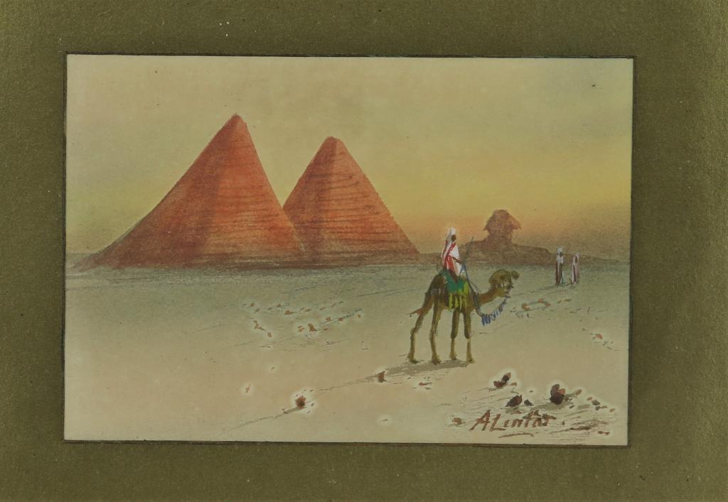 Lintor, A. drie voorstellingen Egypte - Image 5 of 5