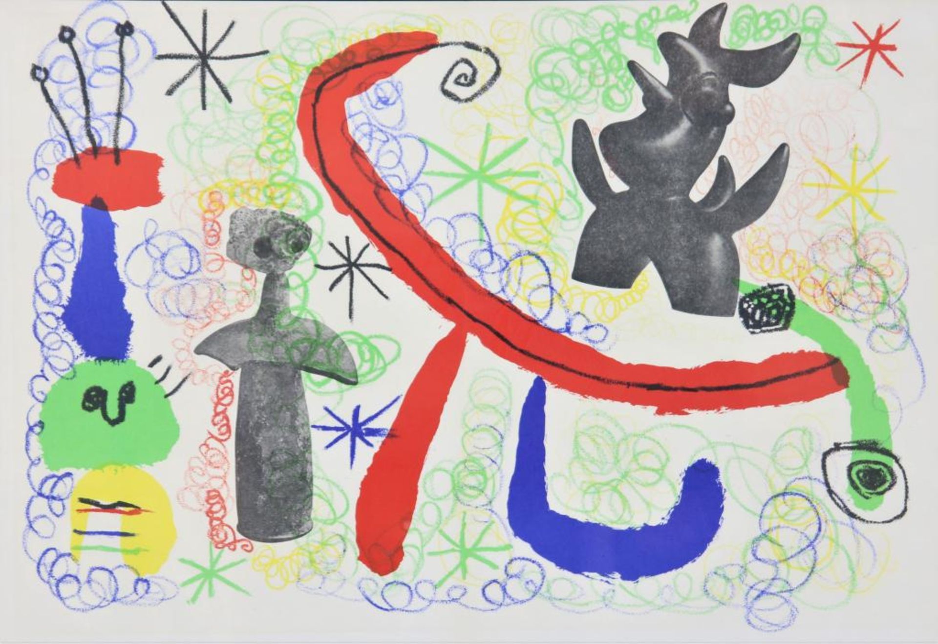 Miro, naar. Compositie