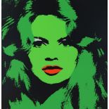 Warhol, Andy. Brigitte Bardot, screenpri