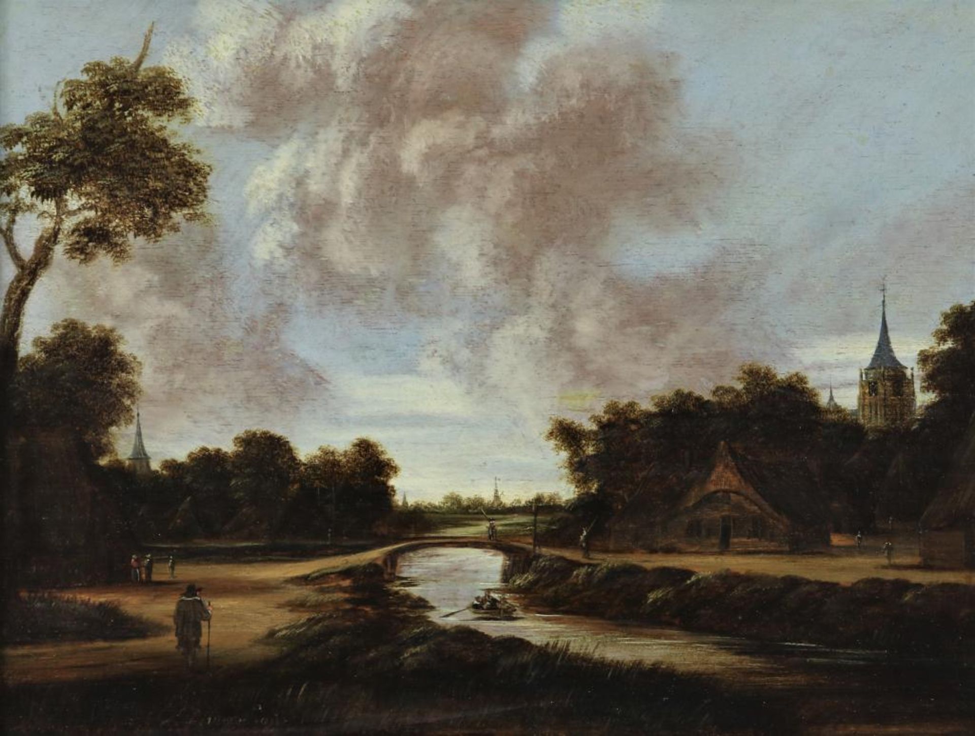 Meerhout, Jan. Landschap, pendant - Bild 3 aus 5