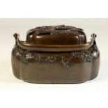 Bronzen handwarmer, Meiji-periode