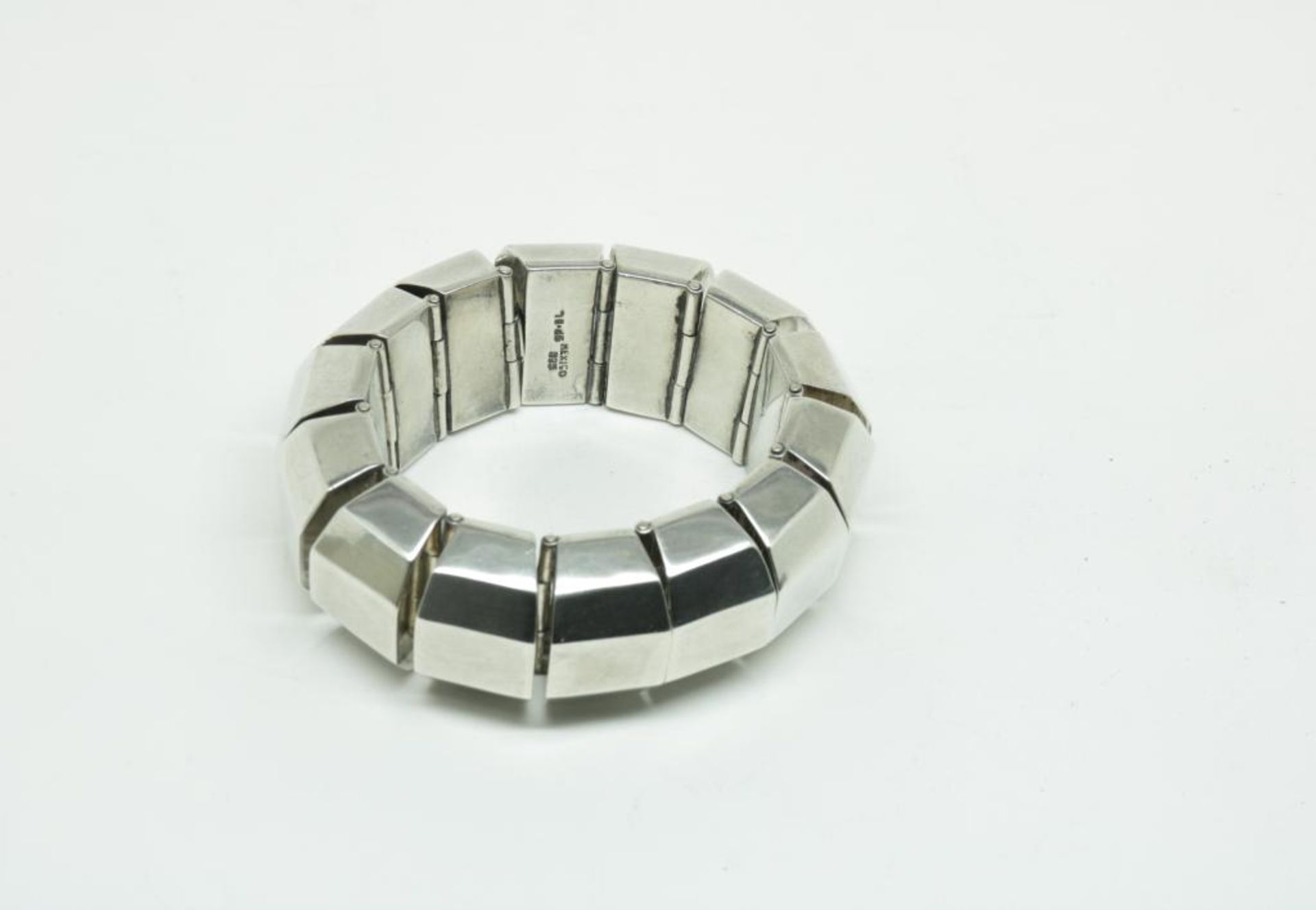 Zilveren design armband, Mexico