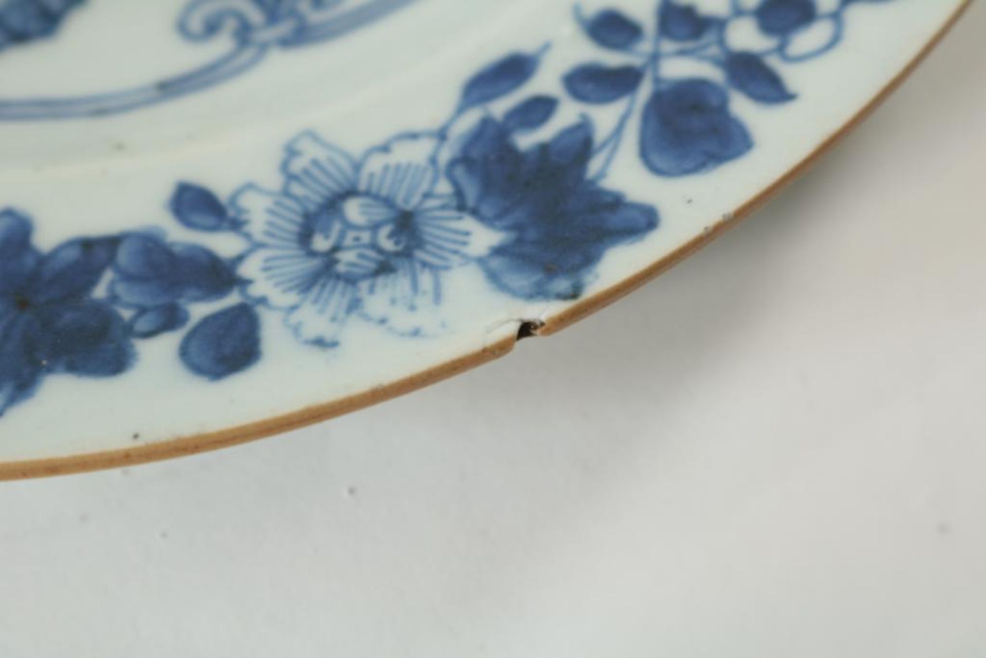 Serie van 4 porseleinen borden, China - Image 2 of 6