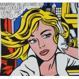 Lichtenstein, Roy vrouw, screenprint