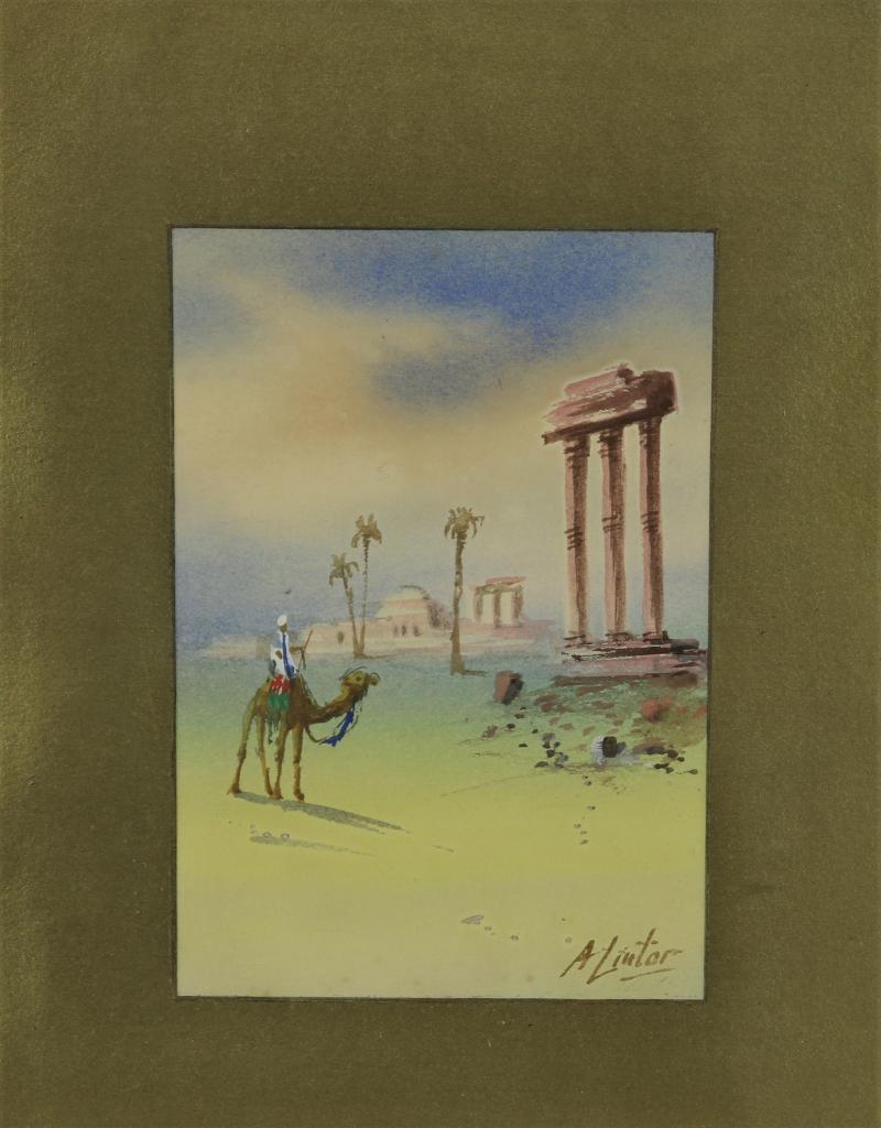 Lintor, A. drie voorstellingen Egypte - Image 4 of 5