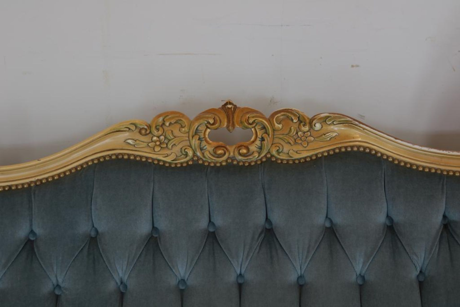 Cremelak Louis XV-stijl chaise longue - Bild 2 aus 5