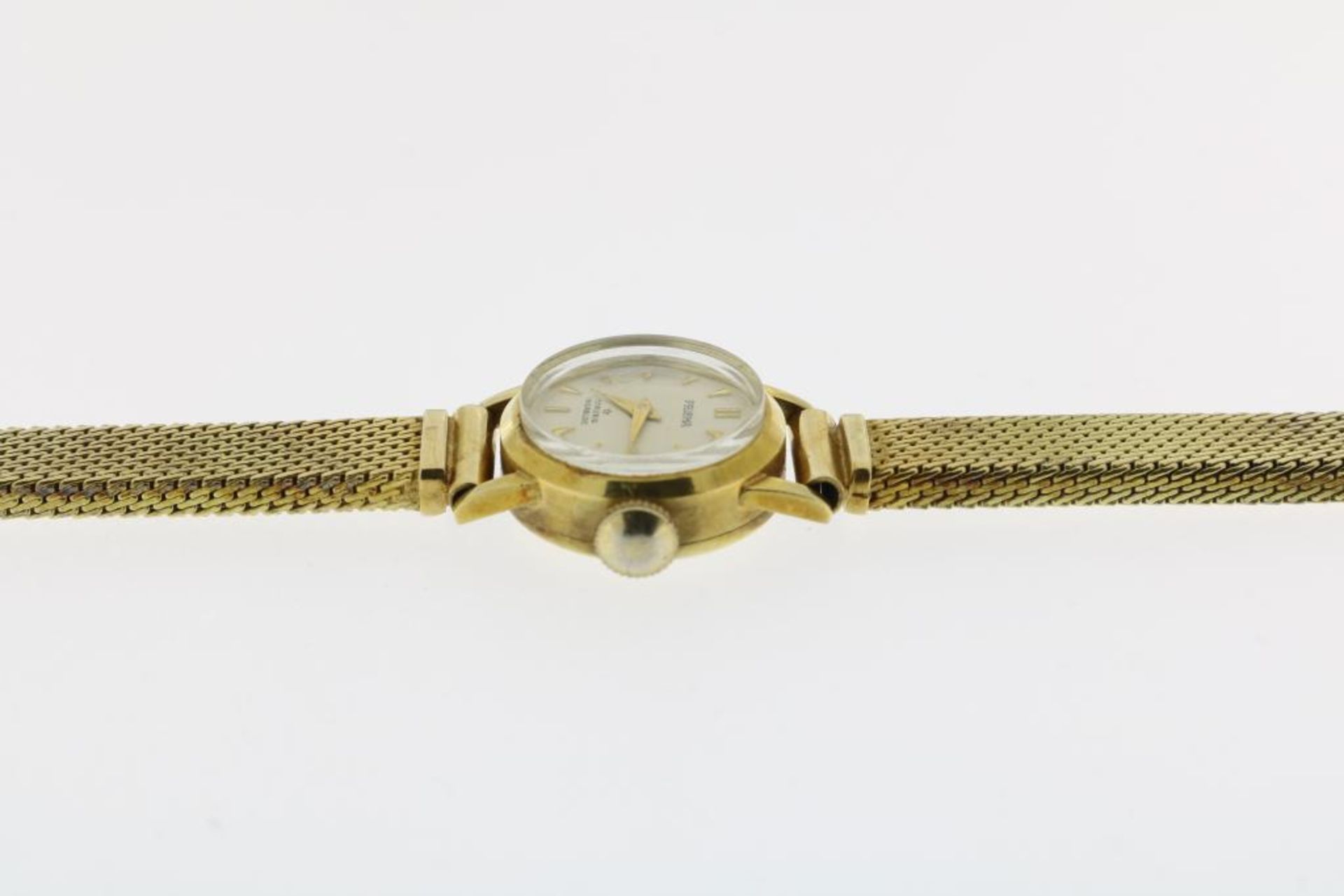 Geelgouden dames horloge, Prisma - Image 4 of 4