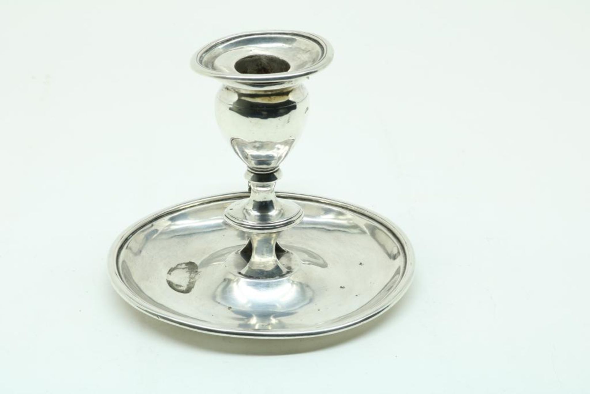 Zilveren blaker, op ovale bord - Bild 2 aus 5