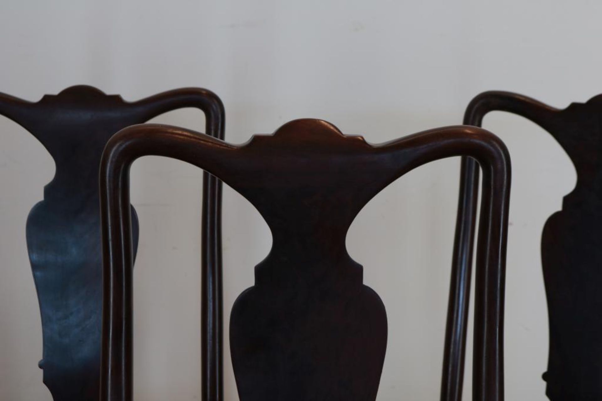 Serie van 6 Cuba-mahonie stoelen - Bild 4 aus 4