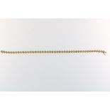 Geelgouden armband met diamanten