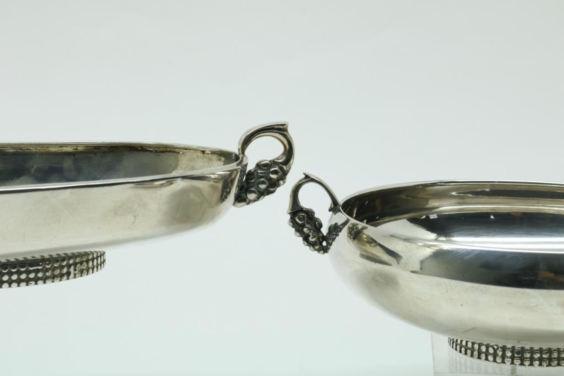 Set van 3 zilveren schalen met druiven - Bild 3 aus 5