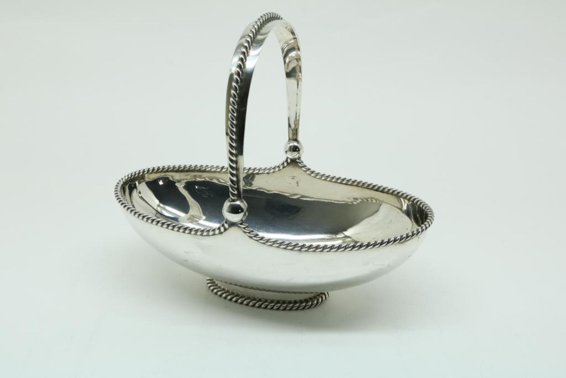 Zilveren hengsel mand met touwrand - Bild 4 aus 4